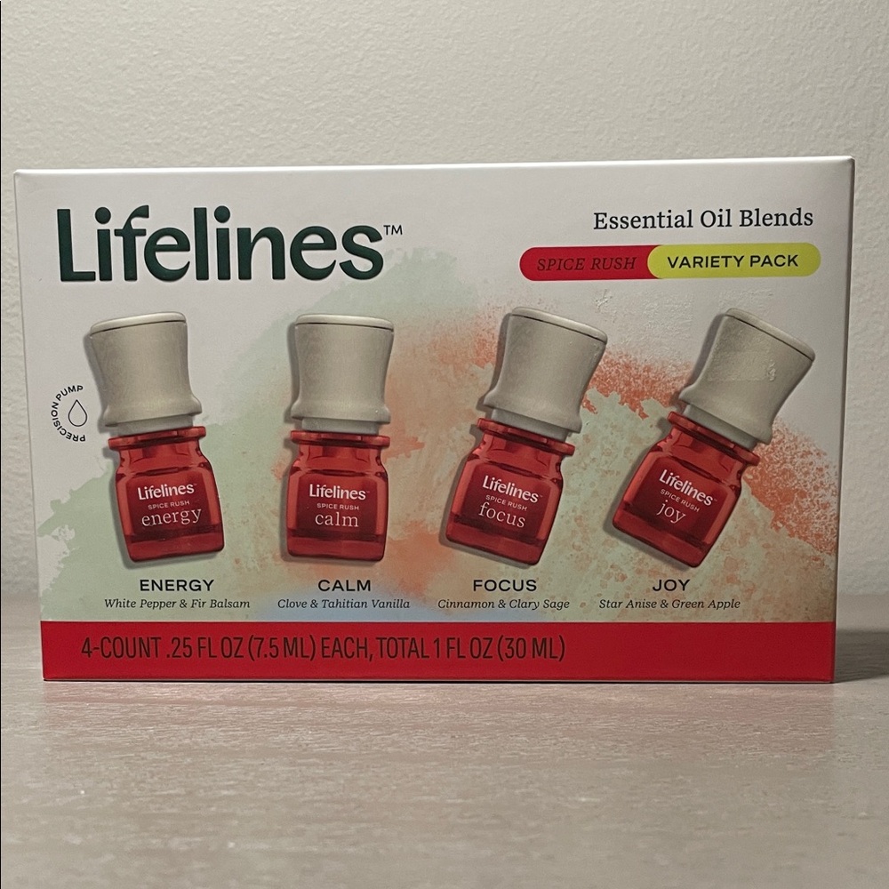 Lifelines Essential Oil Blends Set Spice Rush
